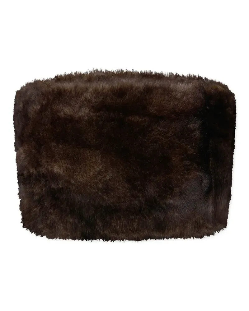Paco Rabanne Stola aus Shearling - Braun Braun