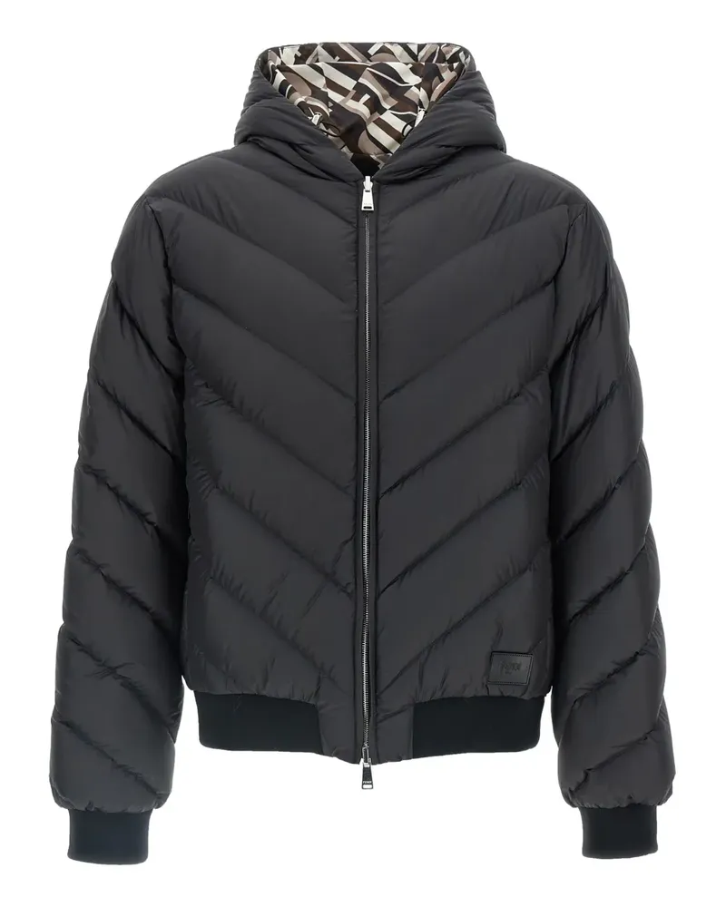 Fendi reversible quilted jacket - Schwarz Schwarz