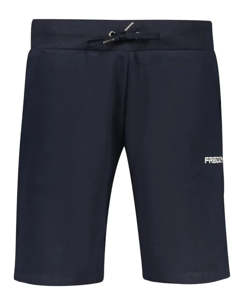 Freddy logo-print drawstring shorts - Blau Blau