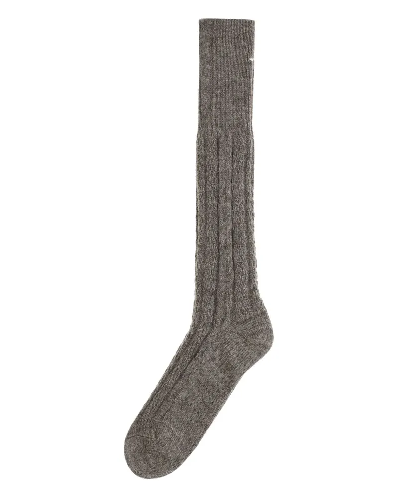 Maison Margiela Socken aus Wolle - Grau Grau