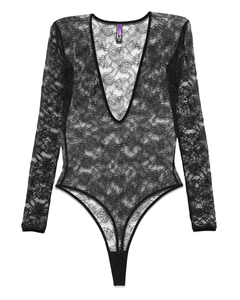 Maison Close Flashback Body - Schwarz Schwarz