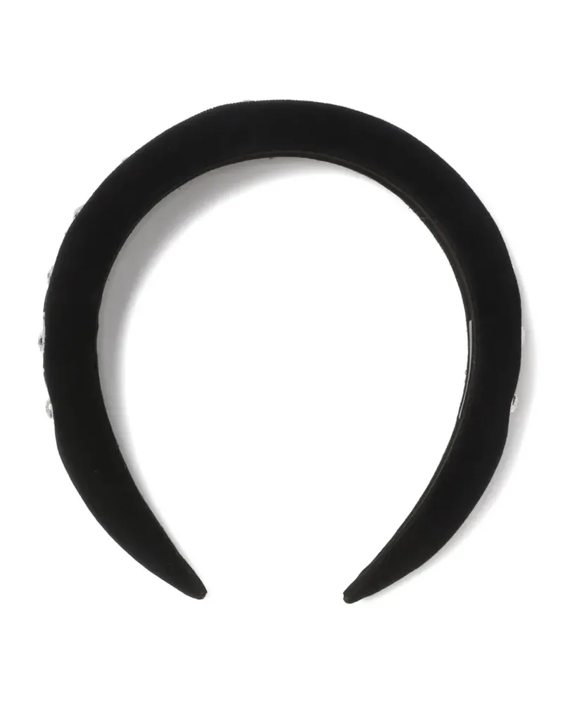 Toga Stirnband aus Samt - Schwarz Schwarz