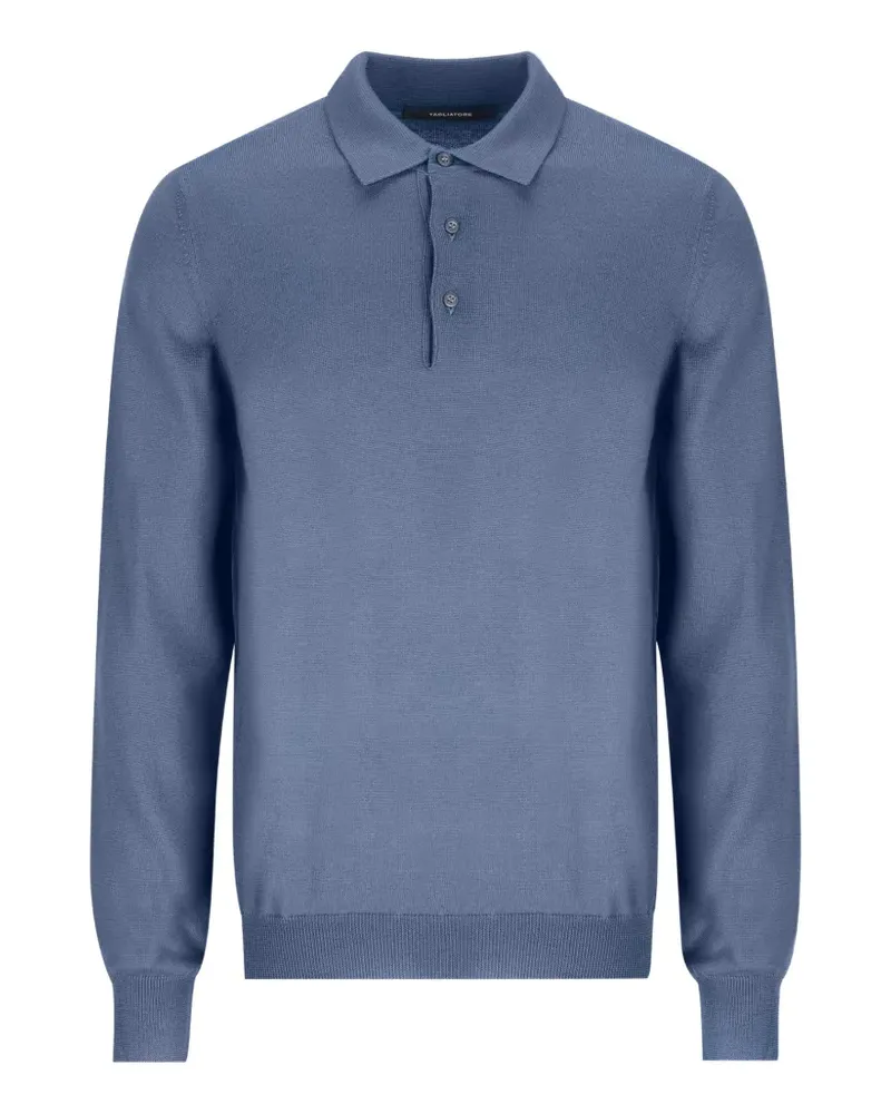 Tagliatore Palmer Pullover aus Feinstrick - Blau Blau