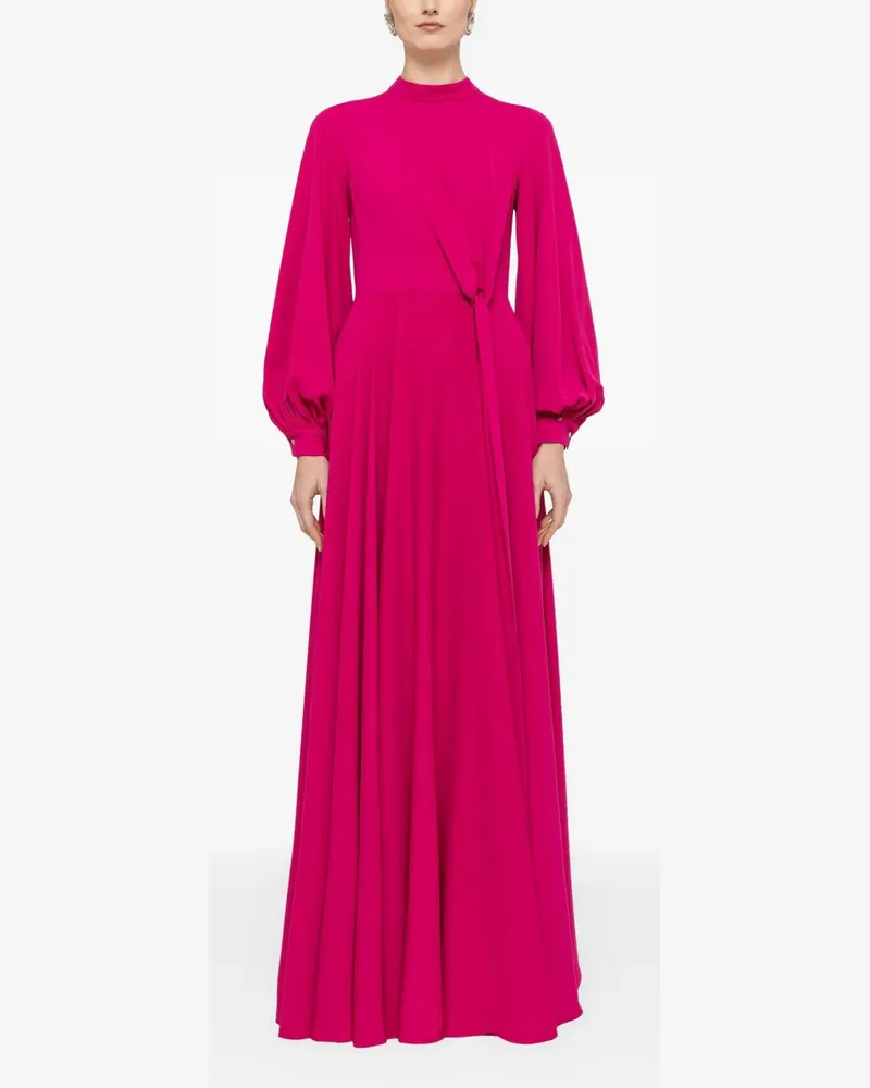 NISSA high-neck maxi dress - Rosa Rosa