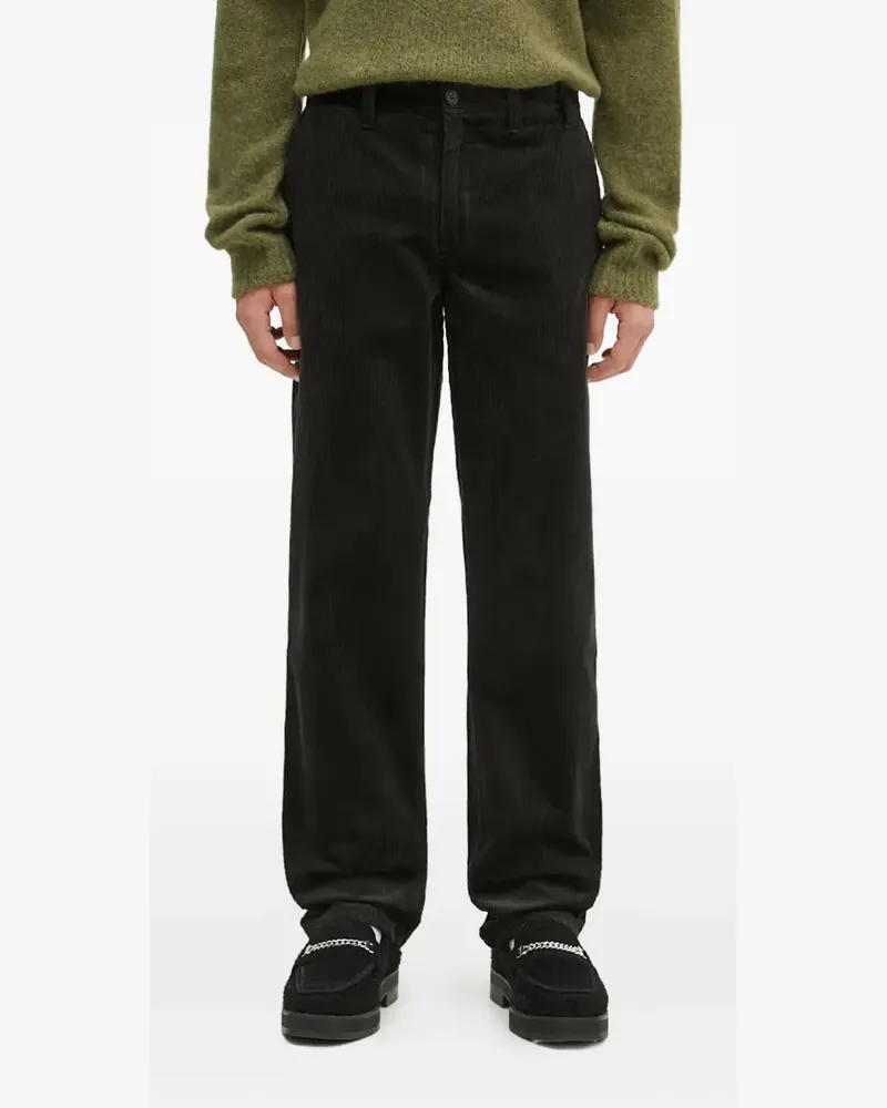 Norse Projects Hose aus Cord - Grün Grün