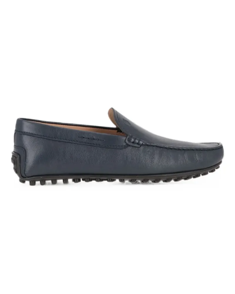 TOD'S pebble-sole loafers - Blau Blau