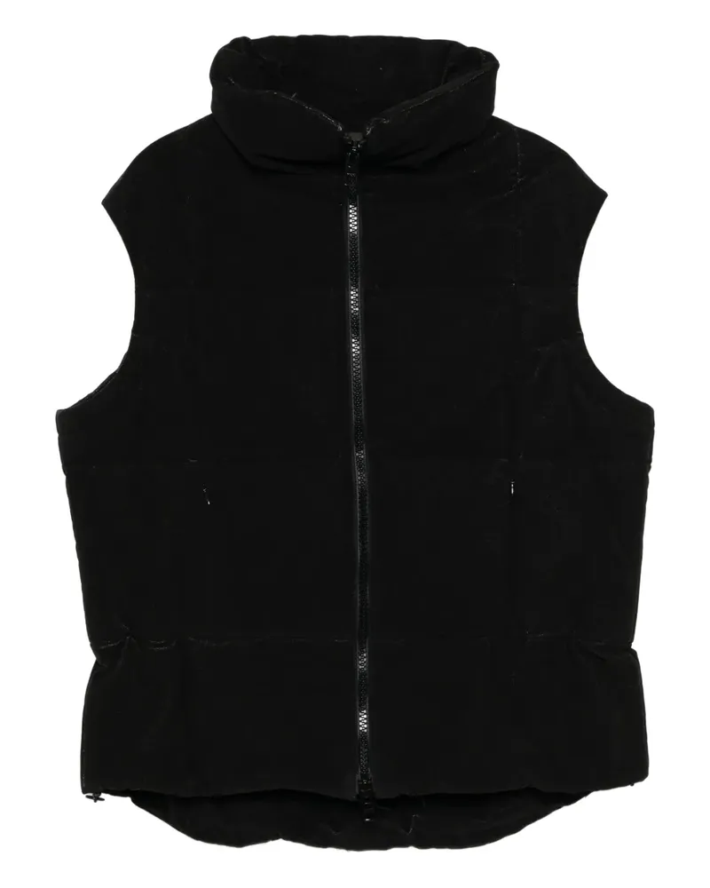 Yohji Yamamoto Jacke mit Reißverschluss - Schwarz Schwarz