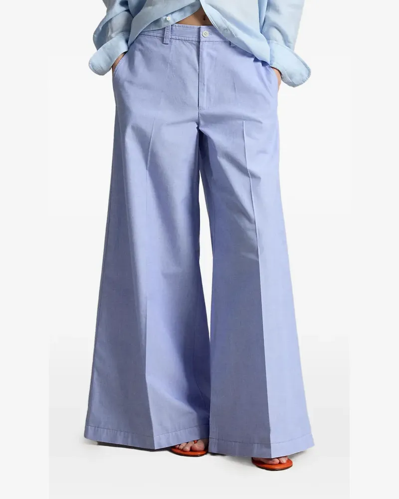 Ralph Lauren wide-leg trousers - Blau Blau