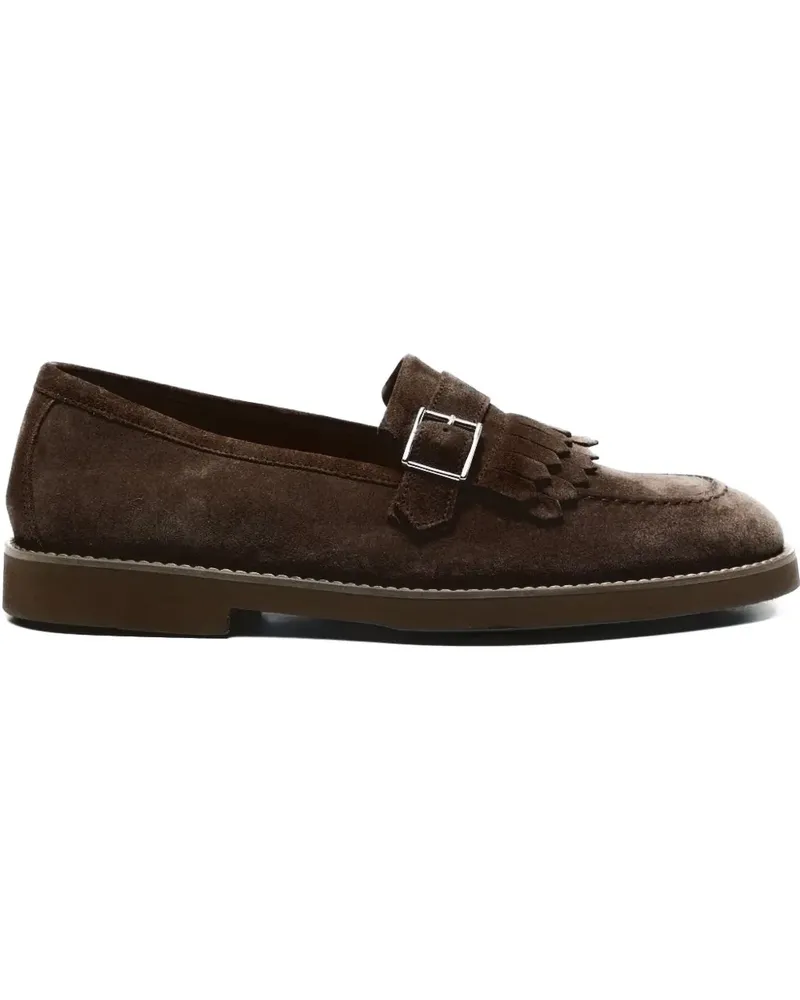 Doucal´s Monk-Schuhe mit Quasten - Braun Braun