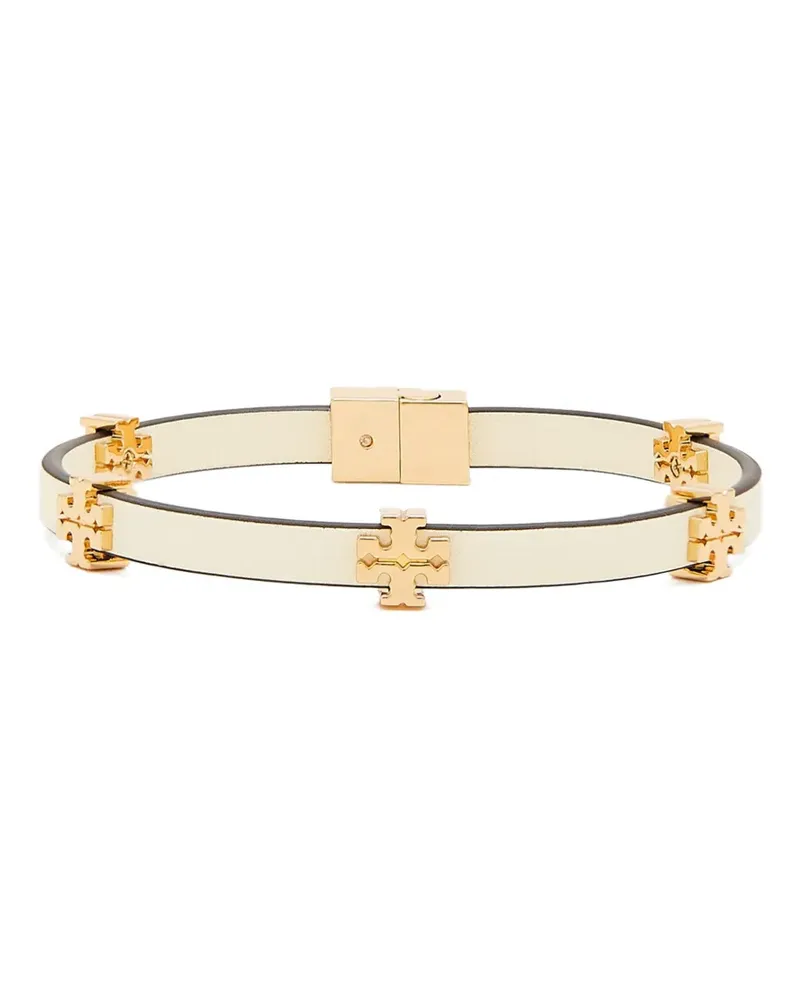 Tory Burch Armband mit Logo-Anhänger - Gold Gold