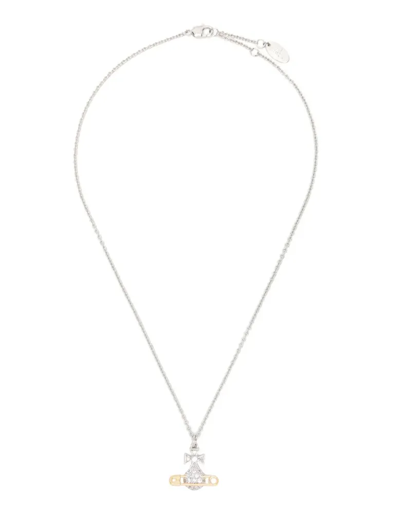 Vivienne Westwood Hectorina Orb Halskette - Silber Silber