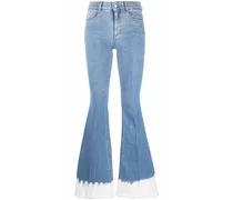 Schlagjeans im 70er-Look - Blau