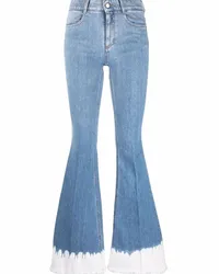 Stella McCartney Schlagjeans im 70er-Look Blau