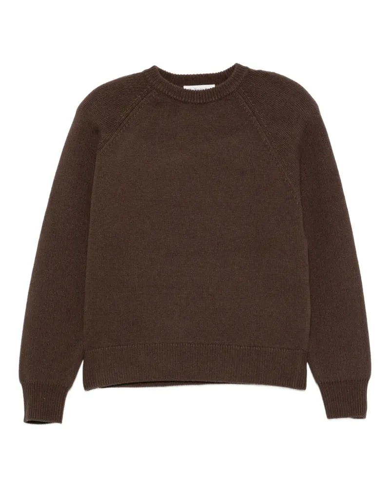 FRANKIE Shop Lina long-sleeve sweater - Braun Braun