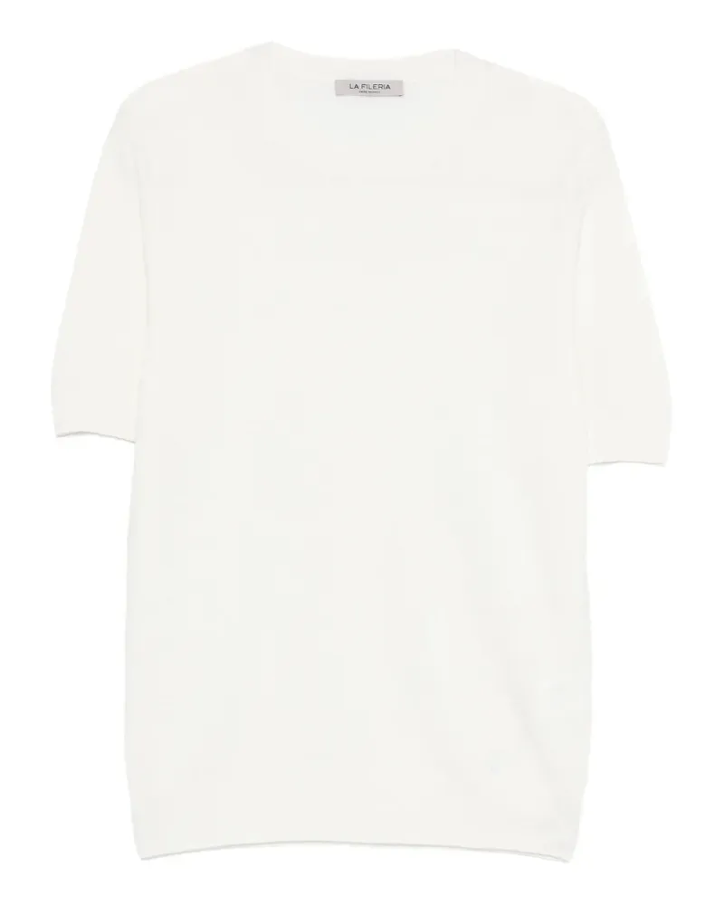 La Fileria Klassisches T-Shirt - Nude Nude