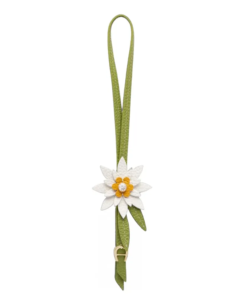 Aigner Ciondollini Edelweiss Taschenanhänger - Grün Grün