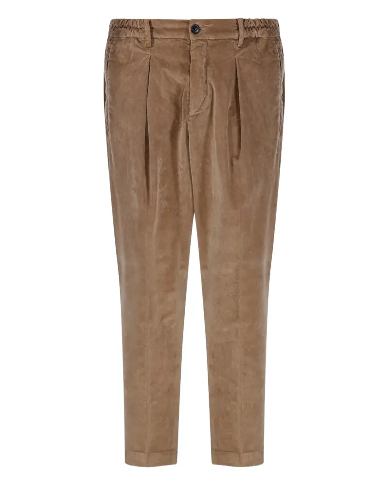 Entre Amis Hose mit elastischem Bund - Braun Braun