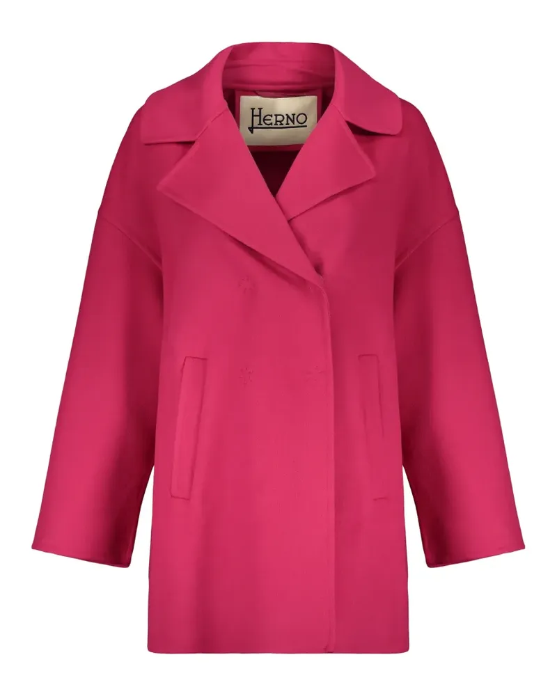 Herno Doppelreihiger Mantel - Rosa Rosa