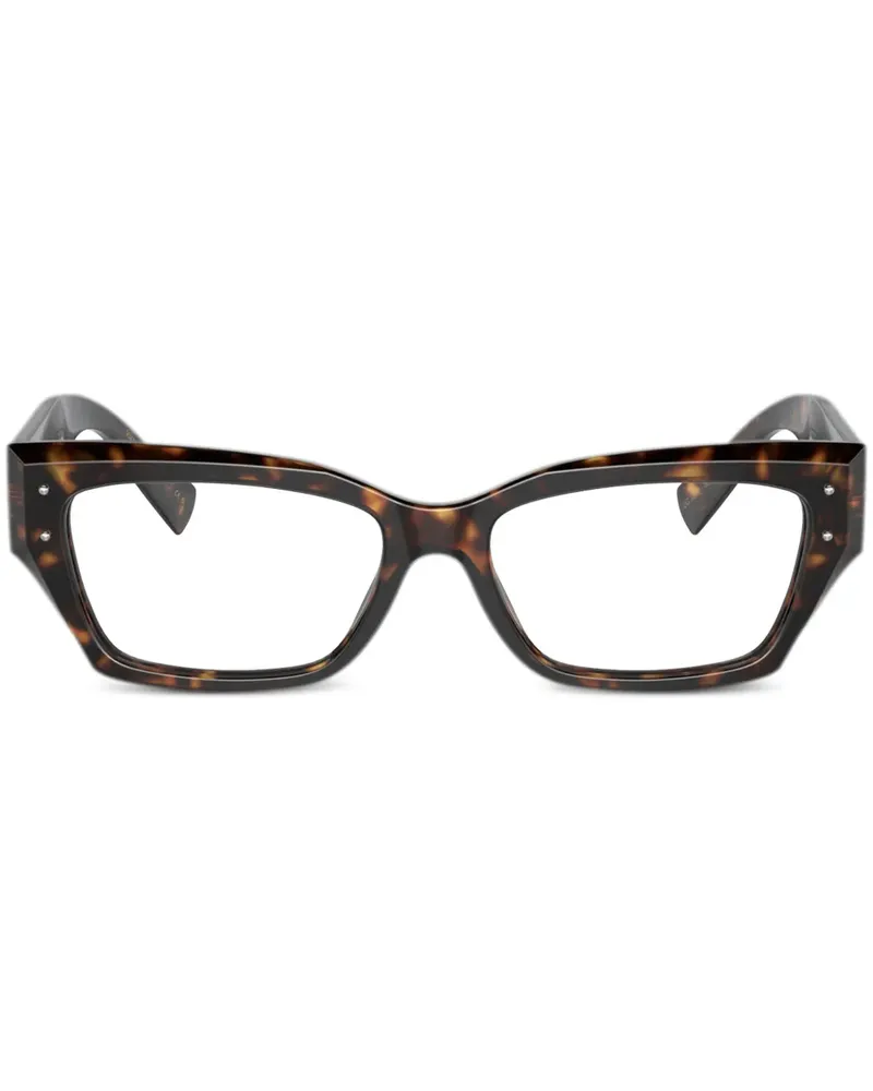 Dolce & Gabbana Brille in Schildpattoptik - Braun Braun