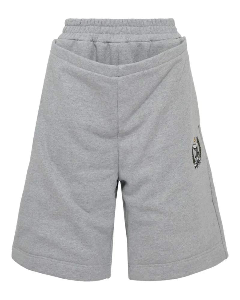 BONBOM dangled-frame track shorts - Grau Grau