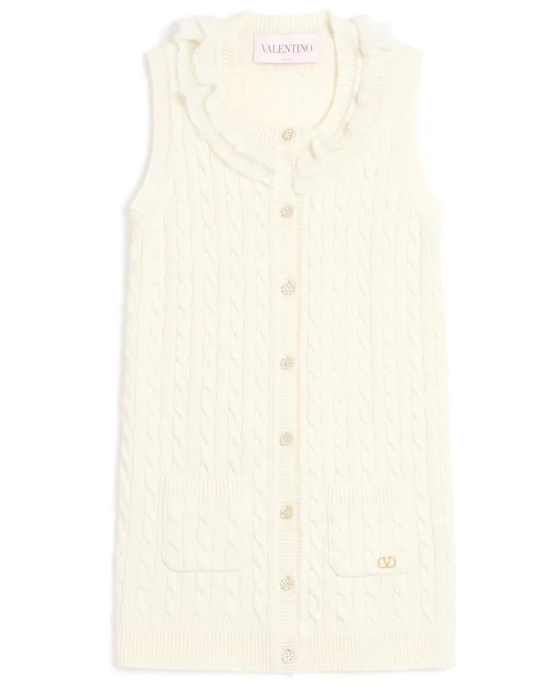 Valentino Garavani Cardigan aus Wolle - Nude Nude