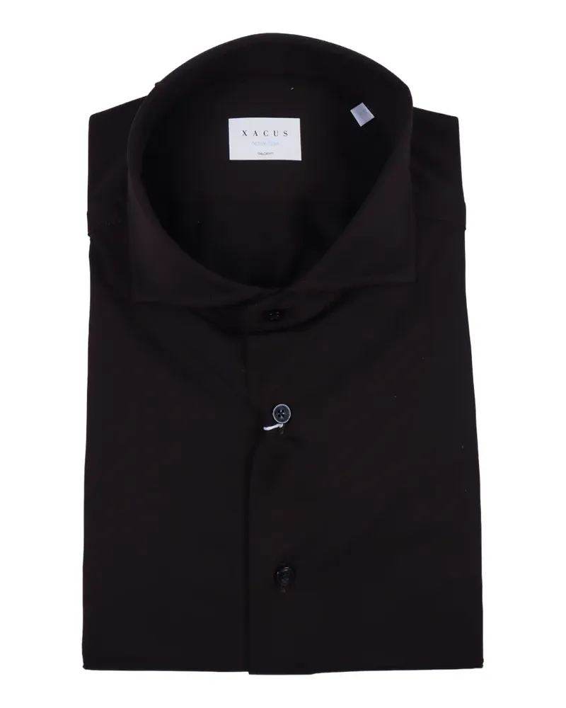 XACUS buttoned shirt - Braun Braun