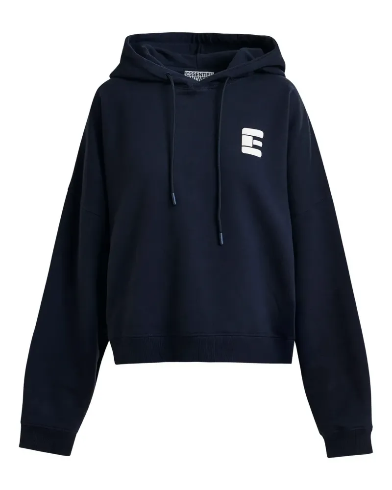 Essentiel Sweatshirt mit Print - Blau Blau