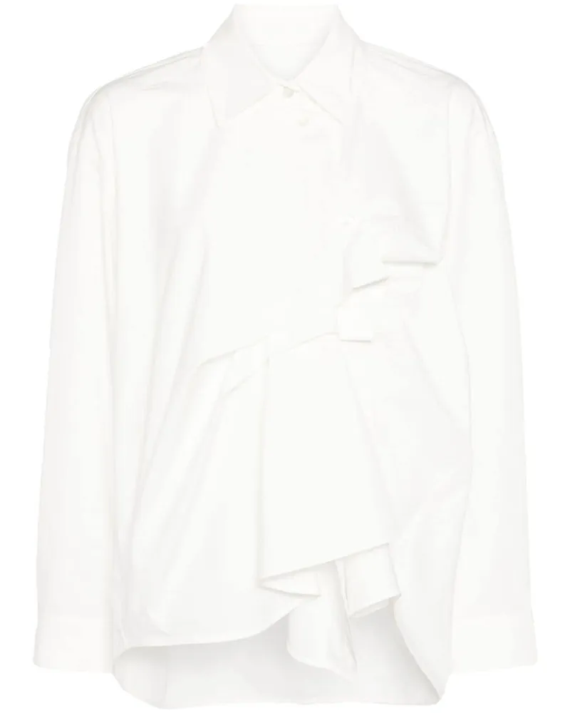 JNBY Bluse mit Raffungen - Weiß Weiß