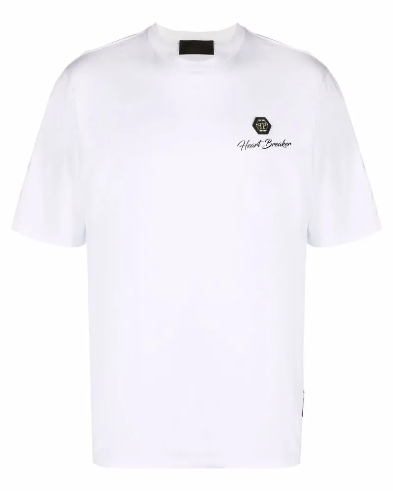 Philipp Plein T-Shirt mit Print - Weiß Weiß