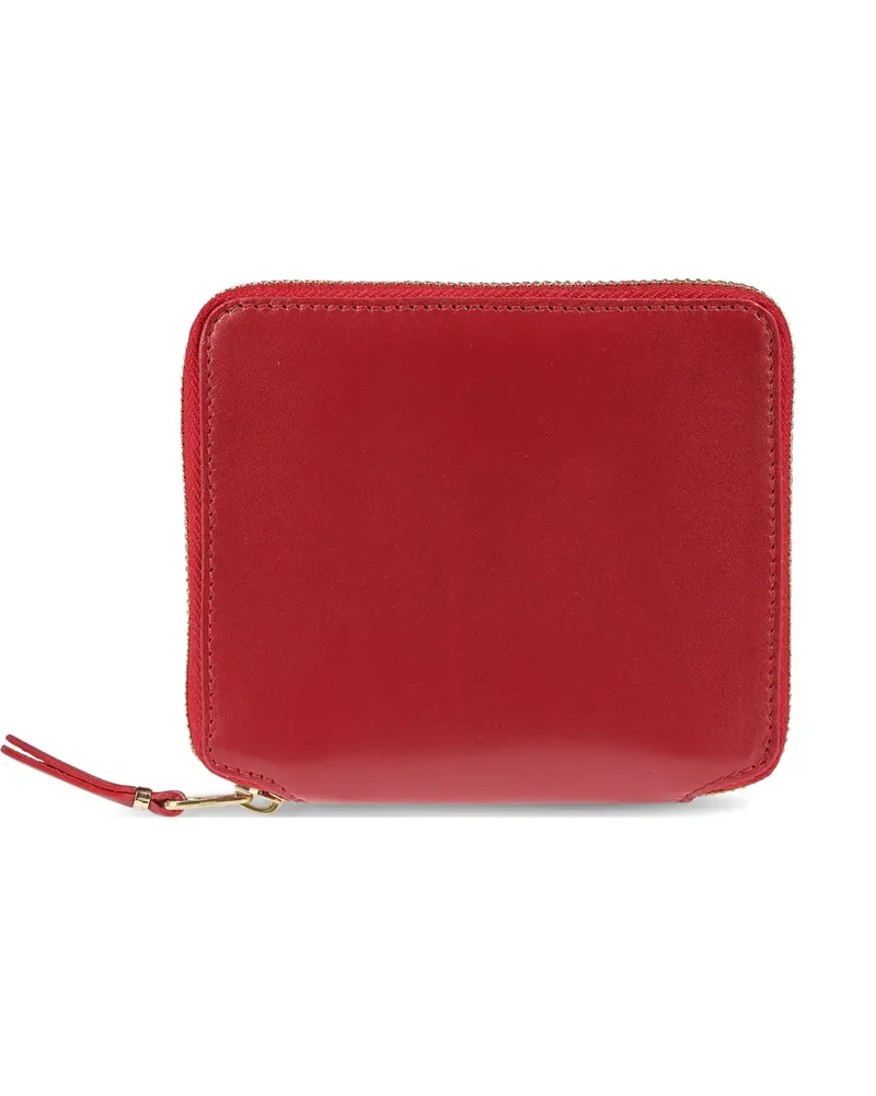 Comme des Garçons zip-around leather wallet - Rot Rot