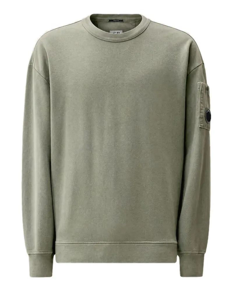 C.P. Company Sweatshirt mit Linsen-Detail - Grau Grau