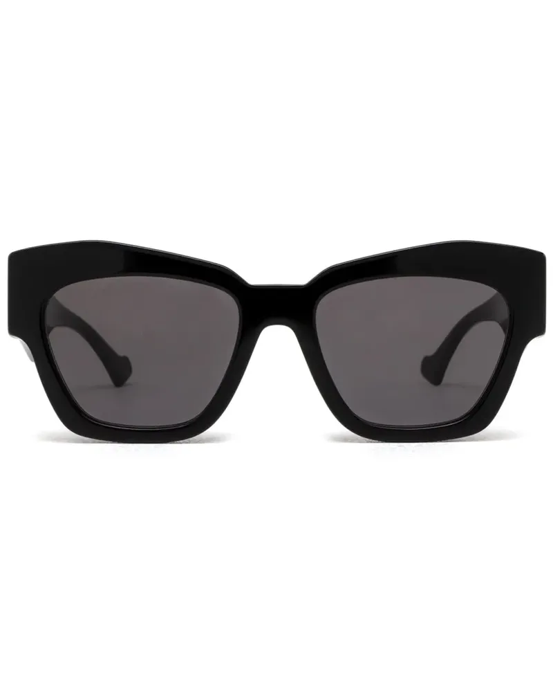 Gucci Cat-Eye-Sonnenbrille - Schwarz Schwarz