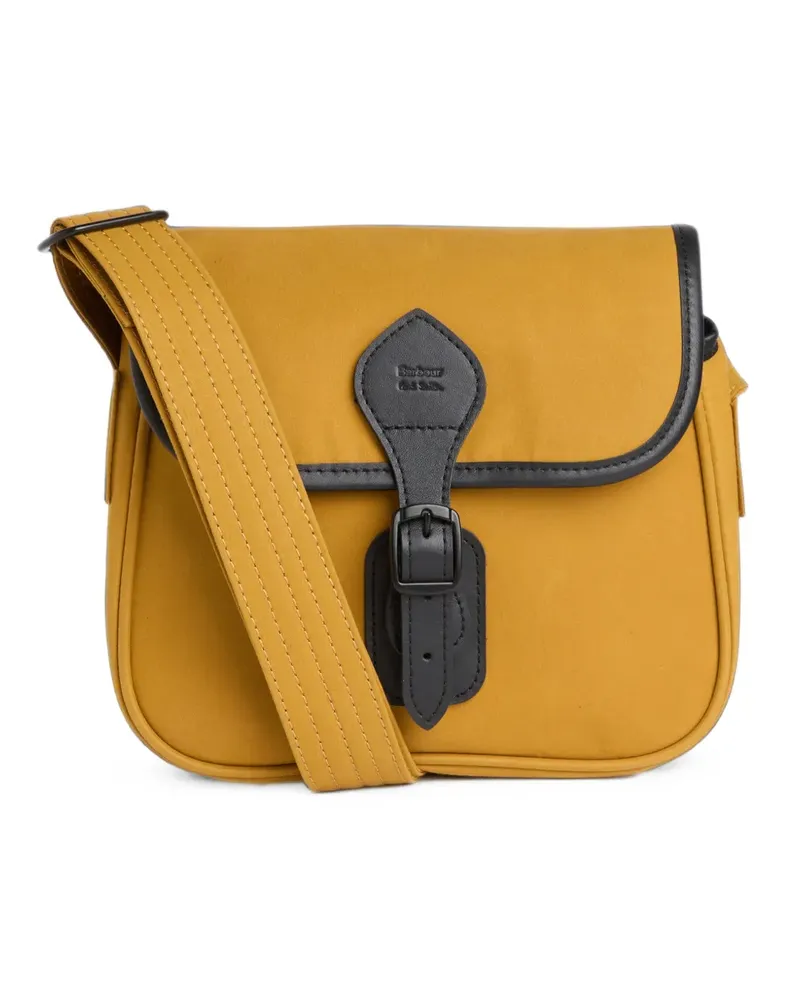 Barbour x Paul Smith mini Tarras buckle-fastening shoulder bag - Gelb Gelb