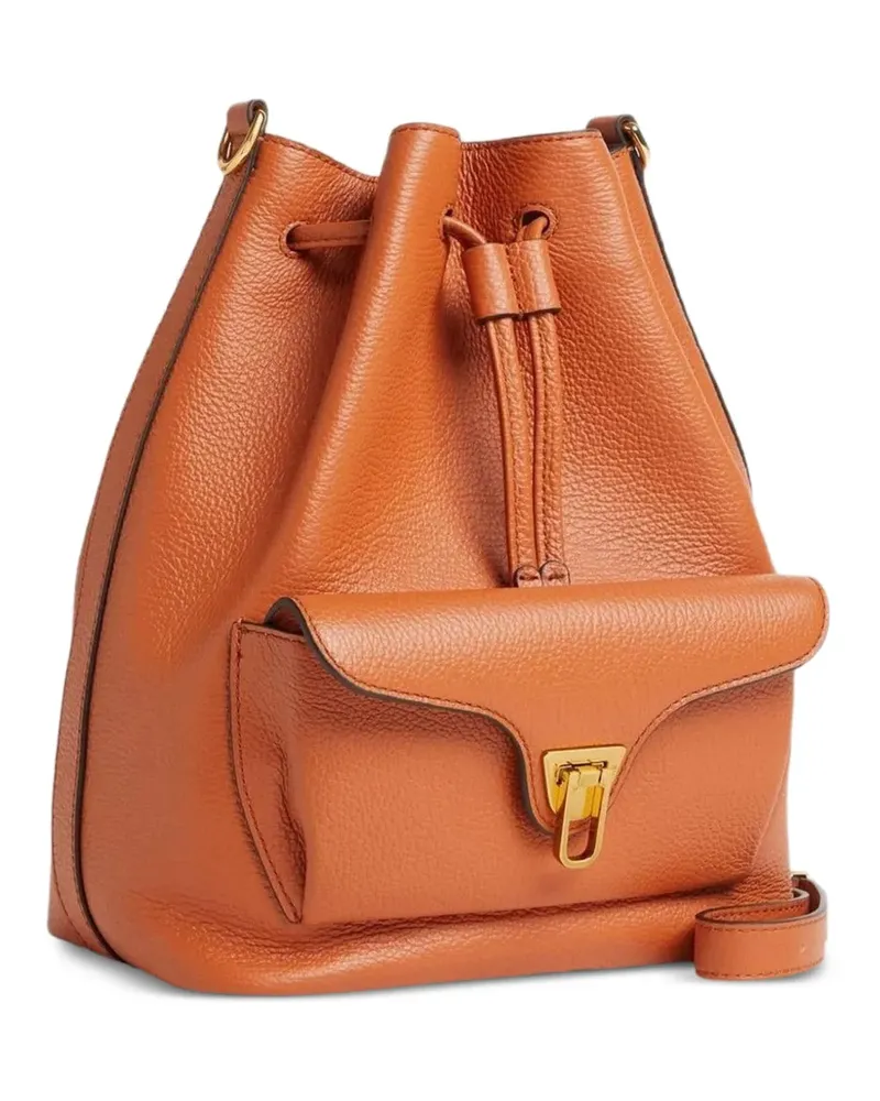 Coccinelle medium Beat Generation bucket bag - Orange Orange
