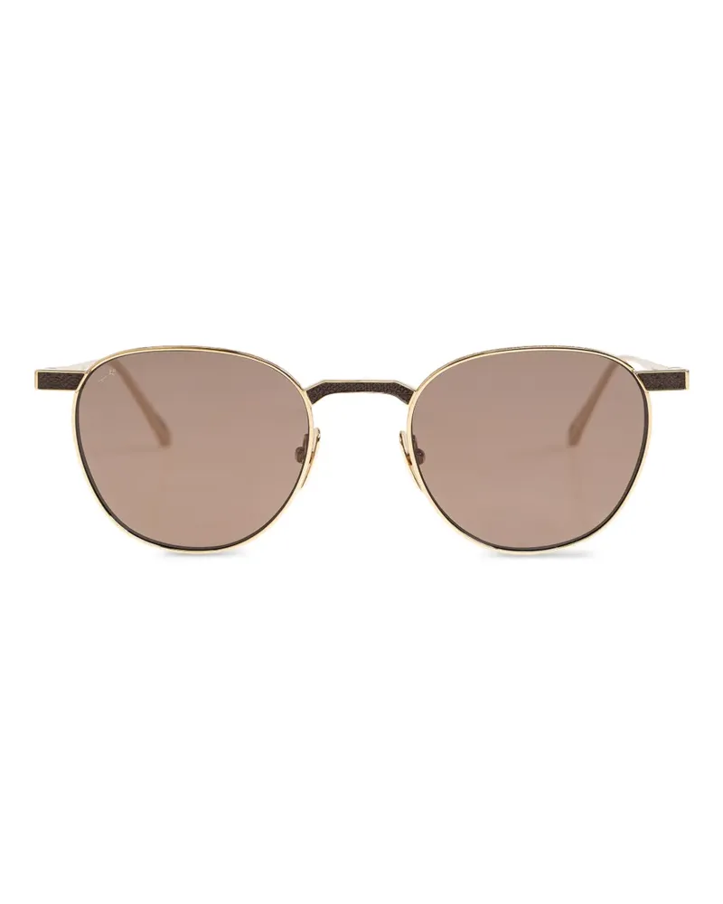 Leisure Society Runde Siena Sonnenbrille - Gold Gold
