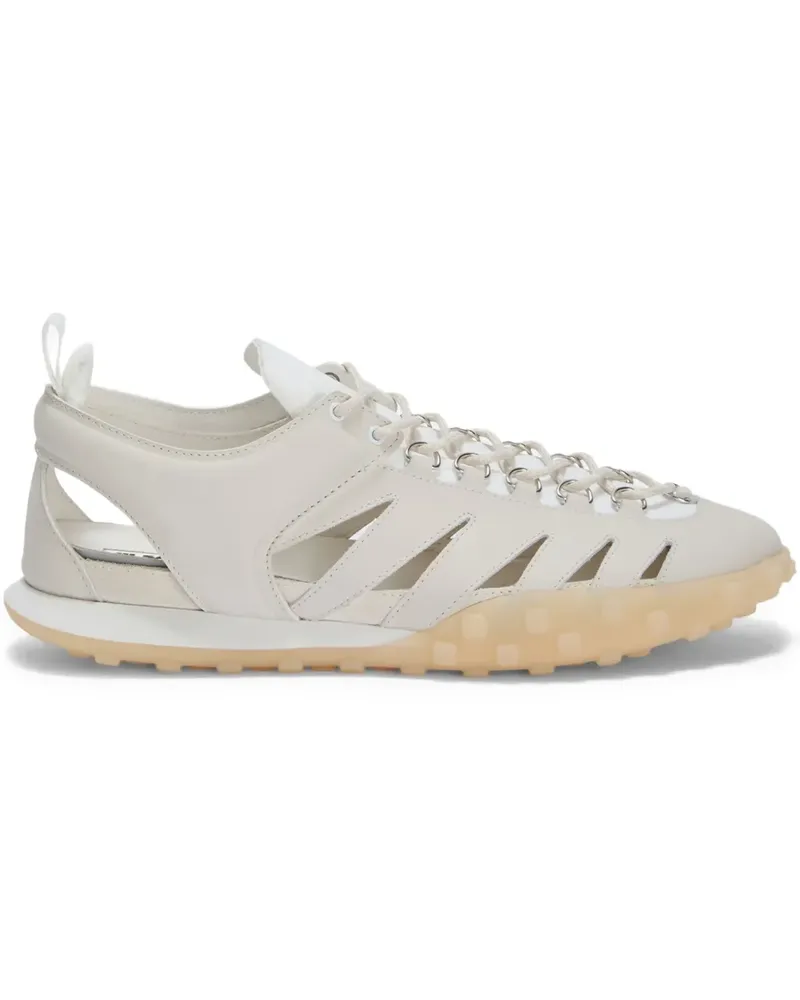 Jil Sander Klassische Sneakers - Nude Nude