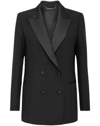 Philipp Plein Doppelreihiger Blazer Schwarz