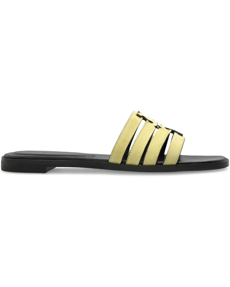 Tory Burch Ines Pantoletten - Gelb Gelb