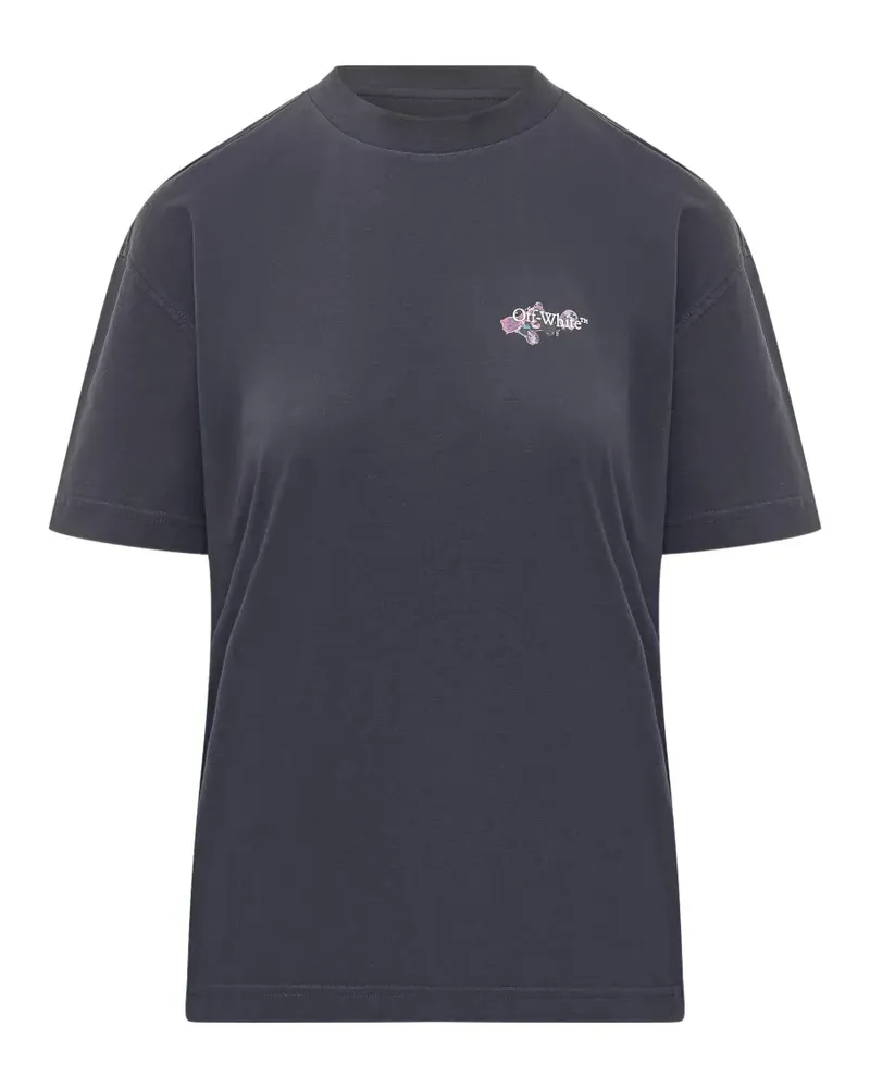 OFF-WHITE Driped Watercolour T-shirt - Grau Grau