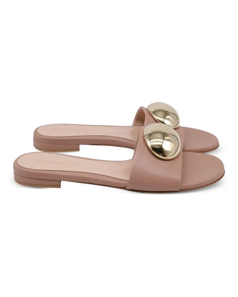 Gianvito Rossi Verzierte Sandalen - Nude Nude