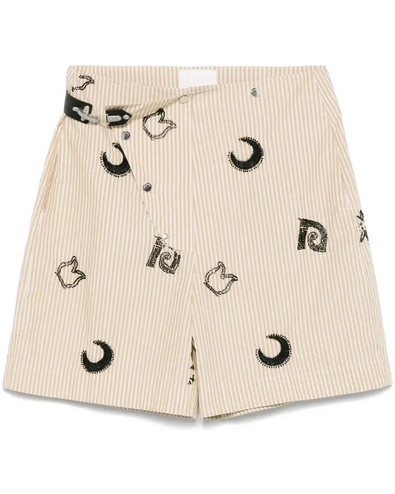 Nanushka Mikos Shorts - Braun Braun