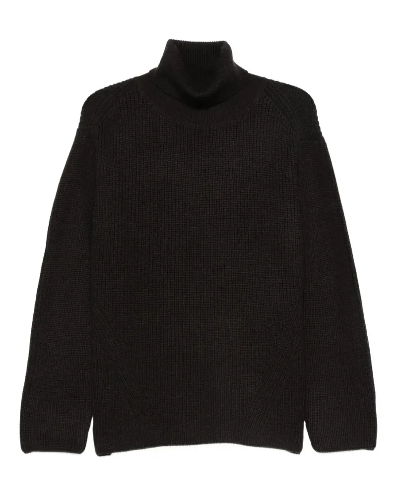 P.A.R.O.S.H. P.A.R.O H. high-neck ribbed sweater - Schwarz Schwarz