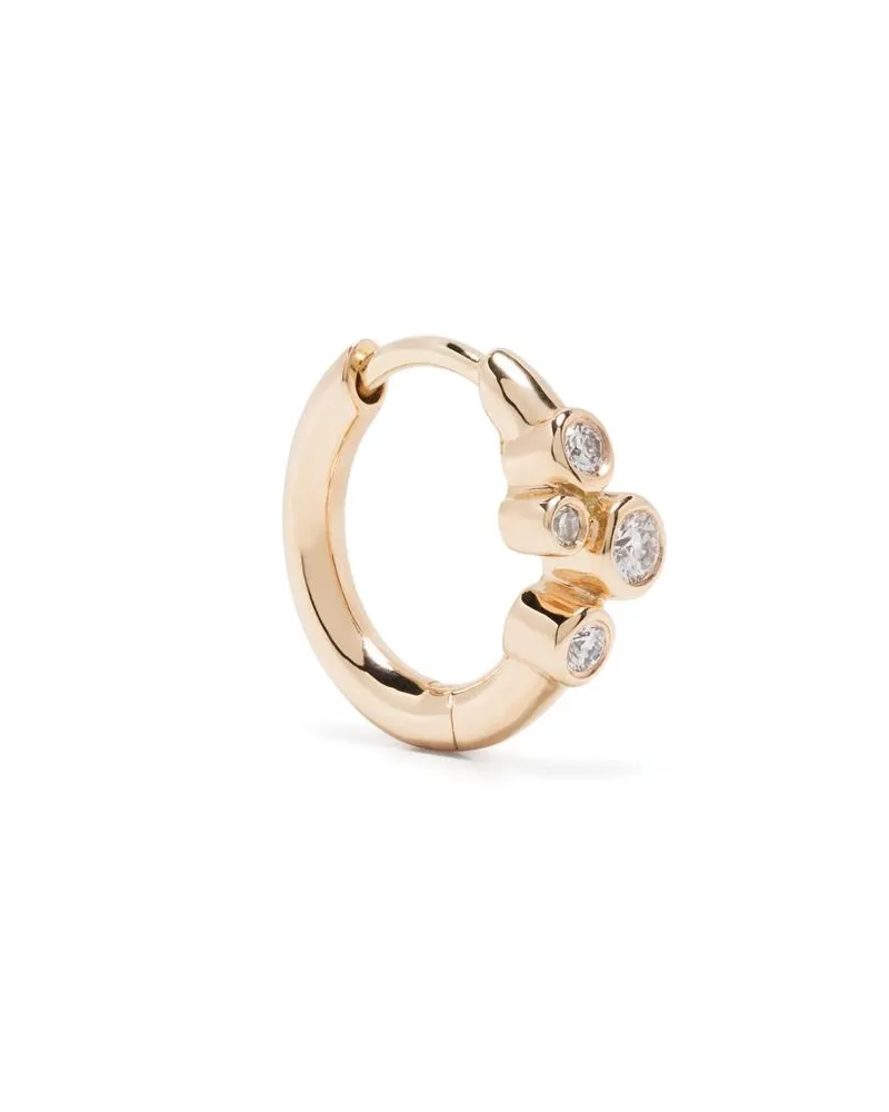 Maria Black 14kt Elena Huggie 8 Gelbgoldohrring Gold