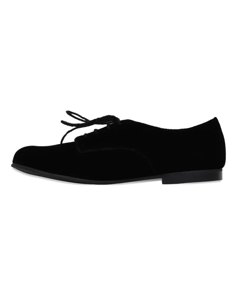Daniela Gregis lace-up loafers - Schwarz Schwarz