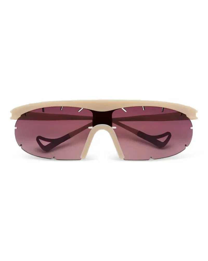 District Vision Koharu Eclipse PAF sunglasses - Nude Nude