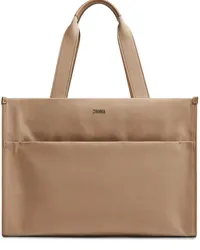 Ermenegildo Zegna Shopper mit Logo Nude