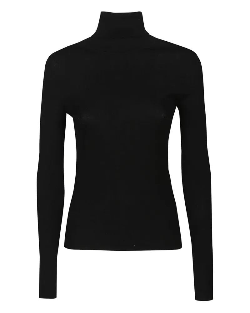 P.A.R.O.S.H. P.A.R.O H. Pullover mit Rollkragen - Schwarz Schwarz