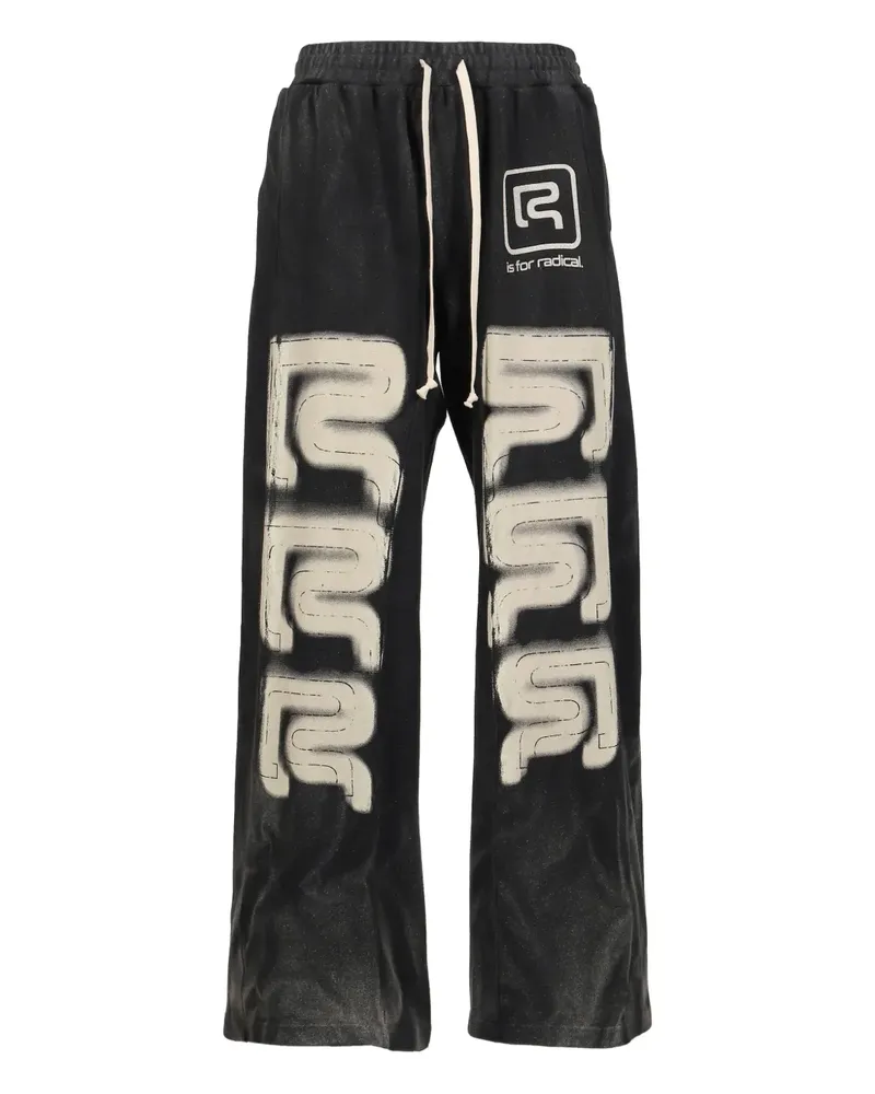 RRR123 Jogginghose mit Kordelzug - Schwarz Schwarz