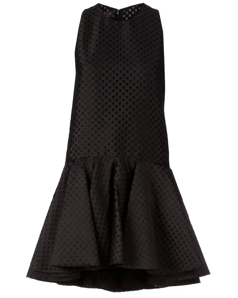 Giambattista Valli Perforiertes Kleid - Schwarz Schwarz