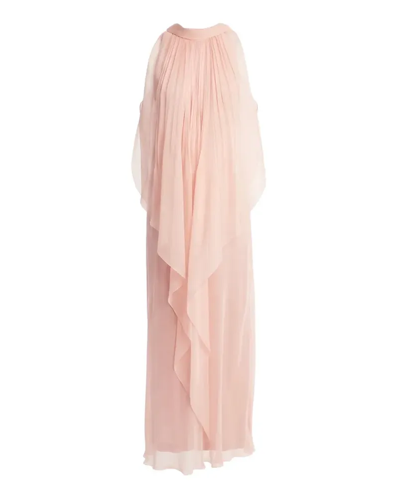 Irina Schrotter Farah pleated maxi dress - Rosa Rosa